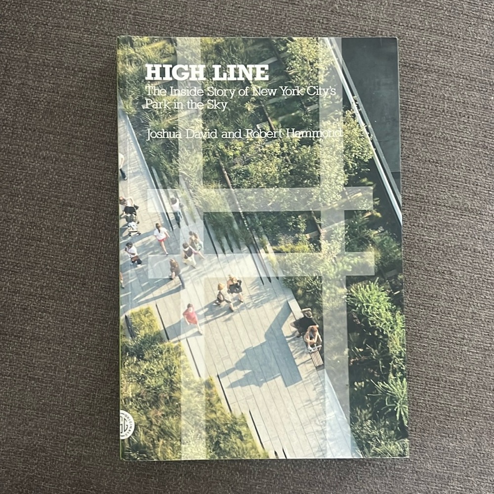 NYC high line coffee table book